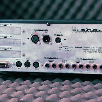 E-MU ESYNTH SAMPLER WORKSTATION SOUND MODULE WITH SEQUENCER, FACTORY SOUNDS, DEMOS AND OPTIONS INSTALLED, SPECIALLY CONFIGURED WITH HDD BY EMU image 18