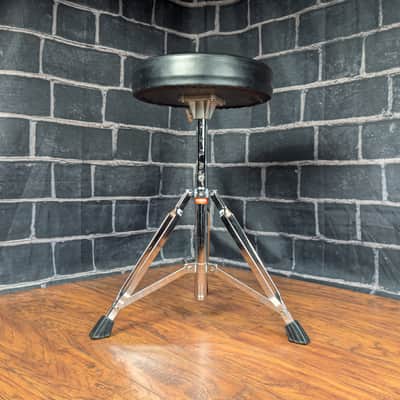Percussion Plus Round Top Drum Throne • 12" Seat • 2.5" Cushion • Stable • Comfortable • Budget‑Friendly image 2