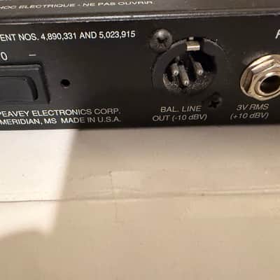 Peavey Rockmaster tube preamp Late 80’s early 90’s - Black image 12