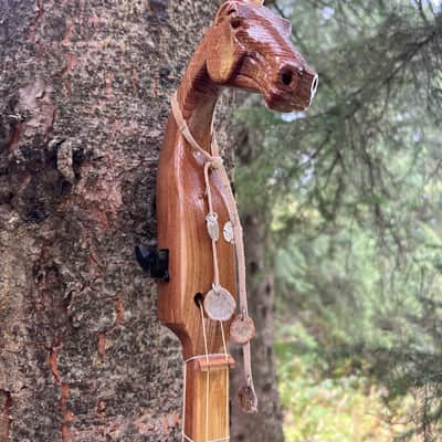 Handcrafted Altai Tovshuur Traditional Mongolian Musical Instrument 2024 image 7