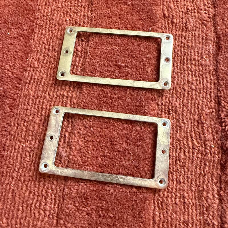 Mighty Mite Brass Pickup Rings 1970s image 1