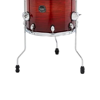 Mapex Armory 14x14 Floor Tom - Red Onyx Burst image 2