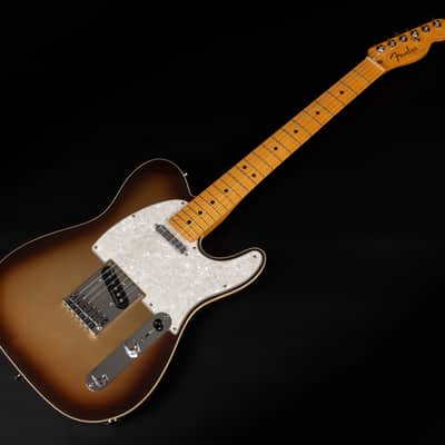 2022 Fender American Ultra Telecaster MN - Mocha Burst | USA Maple Fretboard Noiseless Pickup Compound Radius Locking Tuner 3.38kg | CoA OHSC image 5