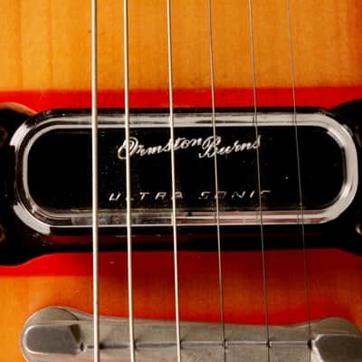Immagine Ampeg/Burns TR2 solid carved top/back 1963-64 Sunburst - 20