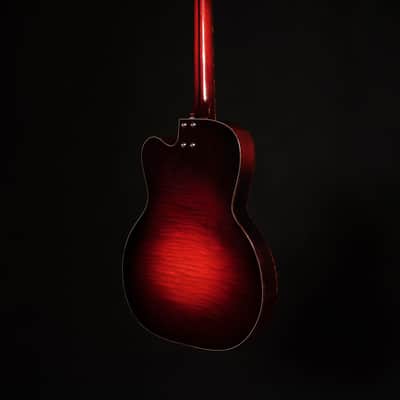 Hammett Guitar Co. H161 'Slim Twin' 2020 Heritage Cherry Burst image 11