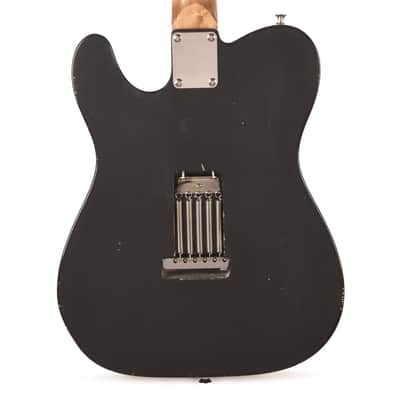 Waterslide T-Style Coodercaster Aged Black Nitro w/ Lollar Lap Steel & Mini Broiler Pickups (Serial #4302026) image 3