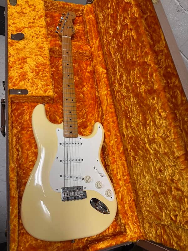 Fender American Vintage Reissue '57 Stratocaster 1987 - Vintage white image 1