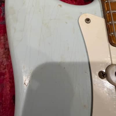 Stratocaster - “1956” replica Fender Custom Shop Body Sonic Blue Klein 56 epic replica pickups/ Fender vintage ‘56 RI AVRI neck image 9