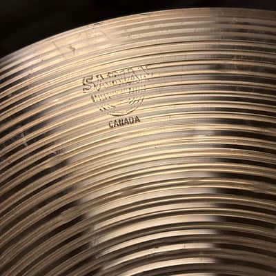 Sabian 14" B8 Hi-Hat Cymbals (Pair) 1990 - 2010 - Natural image 7