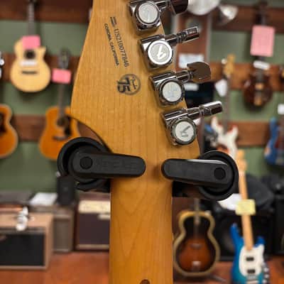 2021 Fender American Ultra Stratocaster HSS with Maple Fretboard Texas Tea image 19