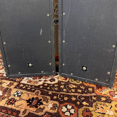 Vintage 1960s WEM Watkins 3x10 Amplifier PA Clip Columns Cabinets w Elac 10N/106 image 12