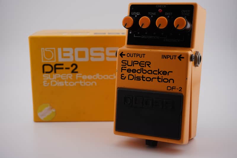Boss DF-2 Super Feedbacker and Distortion w/ Box - 1987 - Orange image 1