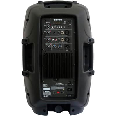 Gemini AS-2112BT 12  1500 Watt 2-Way Full-Range PA Active Bluetooth Loudspeaker image 2