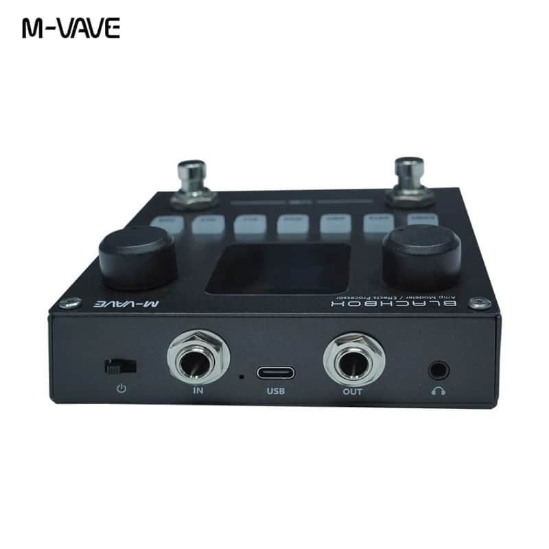 M-Vave Blackbox Multi-effects Rechargeable Pedal for Guitar or
