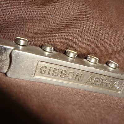 1958 1959 1960 GIBSON LES PAUL ABR-1 BRIDGE image 1