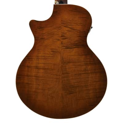 Used Ibanez AE3007FMH 7-String A/E Guitar - Tobacco Edge Burst image 7