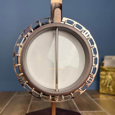 Custom Deering Rustic Wreath 5 String Banjo with Speed Finish Neck image 20
