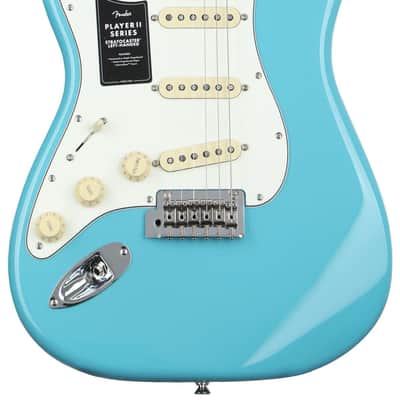Fender Player II Stratocaster Left-handed Electric Guitar - Aquatone Blue with Maple Fingerboard image 1