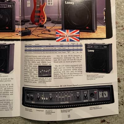 Vintage 1994 Laney Amplifier Catalog! image 3