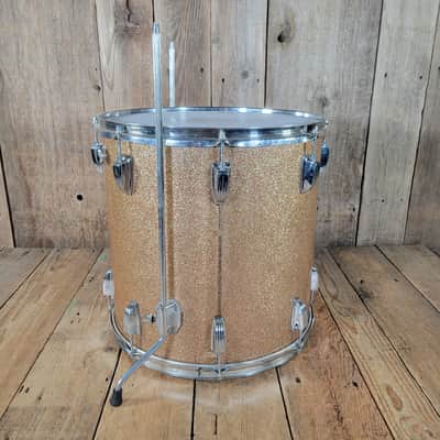 Ludwig Pro Beat Floor Tom 16" x 16" 1976 - Champagne Sparkle image 3