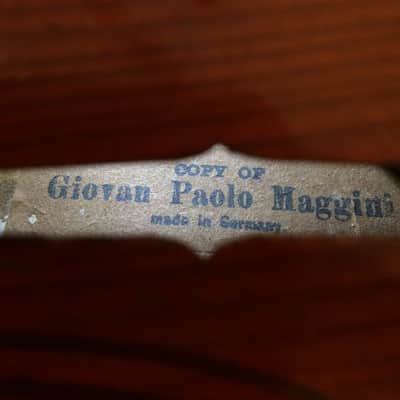 Maggini Giovan Paolo Maggini Copy Early 1900's image 2