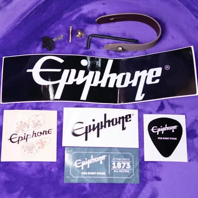 Epiphone 1957 SJ-200 Reissue Acoustic/Electric Guitar - Antique Natural with Hardshell Case imagen 17