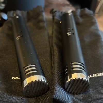 M-Audio Pulsar II Small Diaphragm Condenser Mics - Matched Pair 2010s - Silver image 3