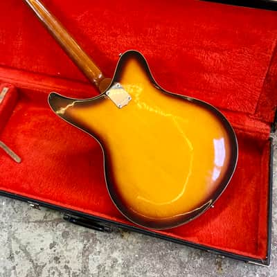 Yamaha SA-15 c 1968 - Sunburst original vintage MIJ Japan image 6