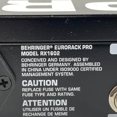 Behringer Eurorack Pro RX1602 16-Input Line Mixer 2010s - TGHM image 9