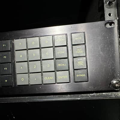 Yamaha REV 7 Digital Reverberator 1980s - Black image 3