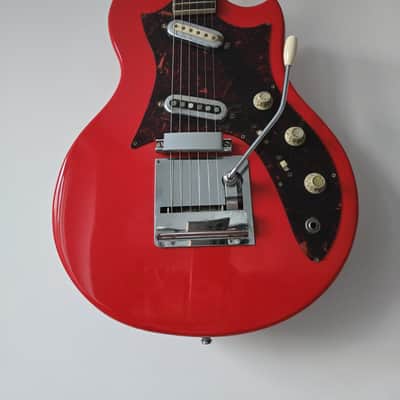 Framus 5/155 Strato Super 1965 – German Vintage - Professionally Serviced – Candy Apple Red image 10