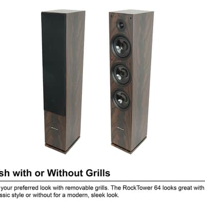 Rockville Bluetooth Tube Amplifier/Home Receiver+(2) Dark Wood Tower Speakers image 11