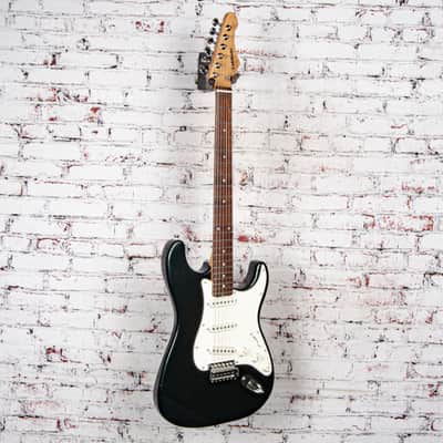 Latitude - S Style Electric Guitar, Dark Green Metallic - x7168 - USED image 5