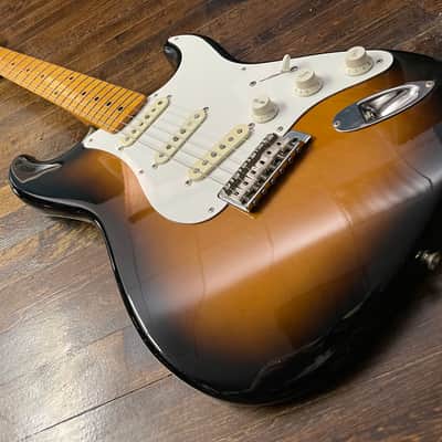 1989 Fender ST-54 Stratocaster 1954 Reissue Electric Guitar Sunburst MIJ 'F' Serial image 5