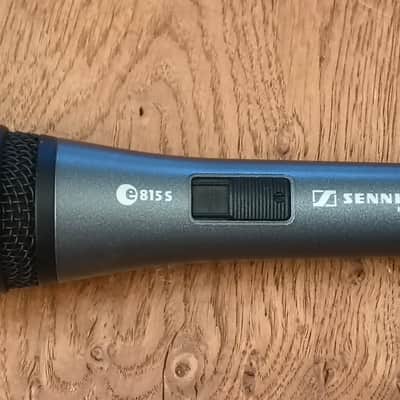 Sennheiser e835 S Dynamic Cardioid Microphone, XLR, Metallic Grey