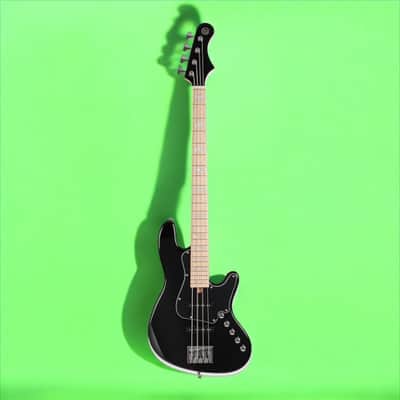 Cort Elrick NJS 4-String Electric Bass, Black image 2