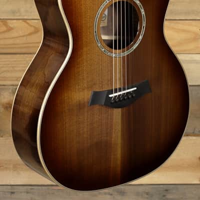 Island Music 15 Year Anniversary Taylor Custom Old Growth GA Acoustic/Electric Guitar Shaded Edge Burst  w/ Case image 1