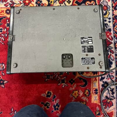 Yamaha EM 90 6 channel Powered/Line mixer with spring reverb and drum machine 1970s image 7