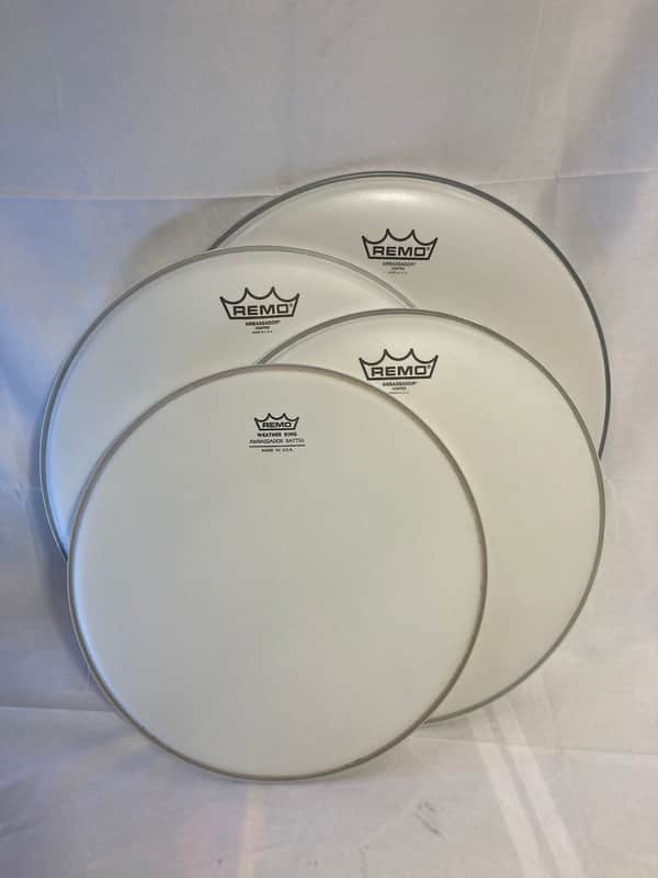 Remo - Coated Ambassador Heads, Pro Pack, 12", 13", 14", 16" image 1