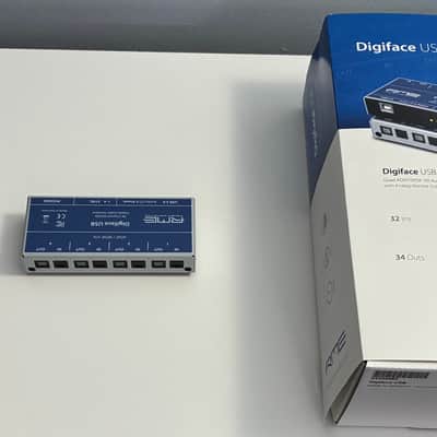 RME Digiface USB 66-Channel ADAT to USB Interface - Silver/Blue image 2