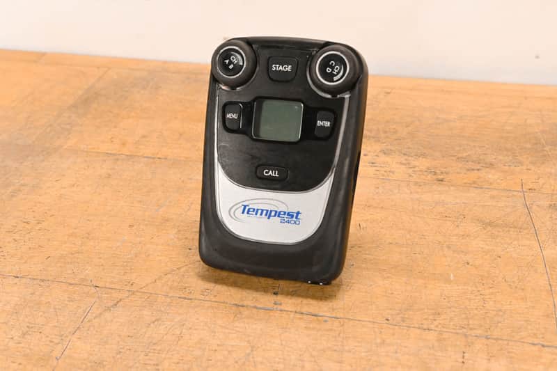 Clear-Com TMR42524INCC Tempest 2400 4-Channel Wireless Belt Station CG01PQT image 1