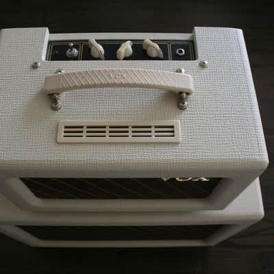 Vox AC4TVH 4-Watt 1x12" Mini Guitar Amp Half Stack with V112TV Cabinet 2009 - 2019 Tan image 1