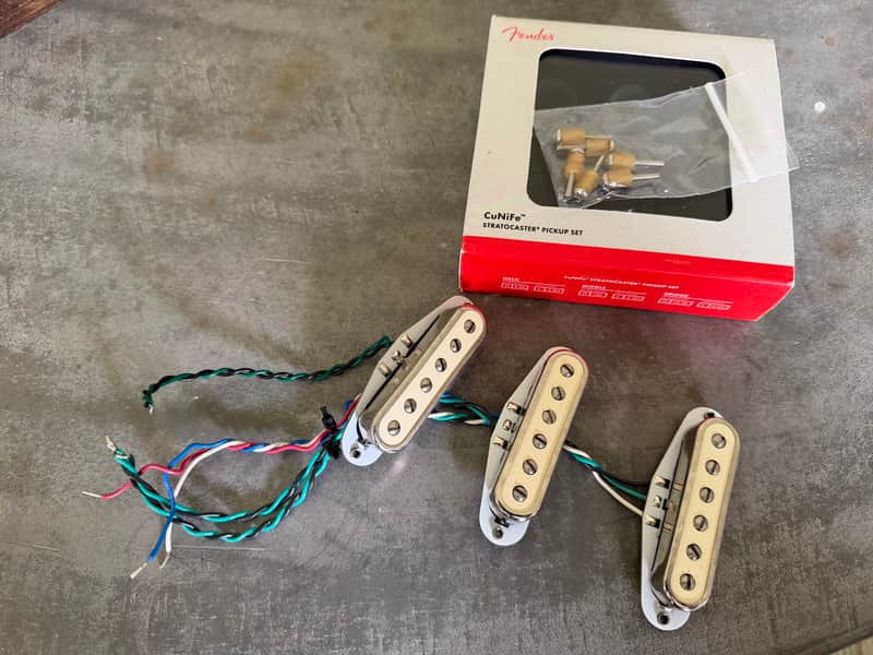 Fender CuNiFe Stratocaster Pickup Set image 1