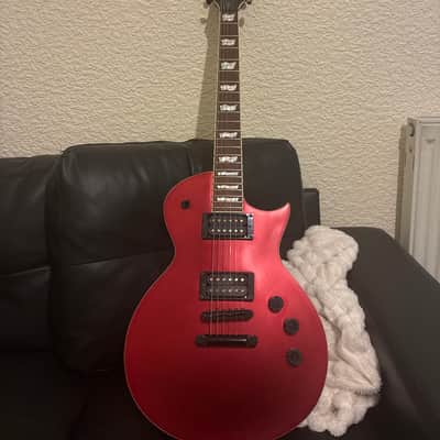 ESP LTD EC-256 2024 - Present Candy Apple Red Satin image 1
