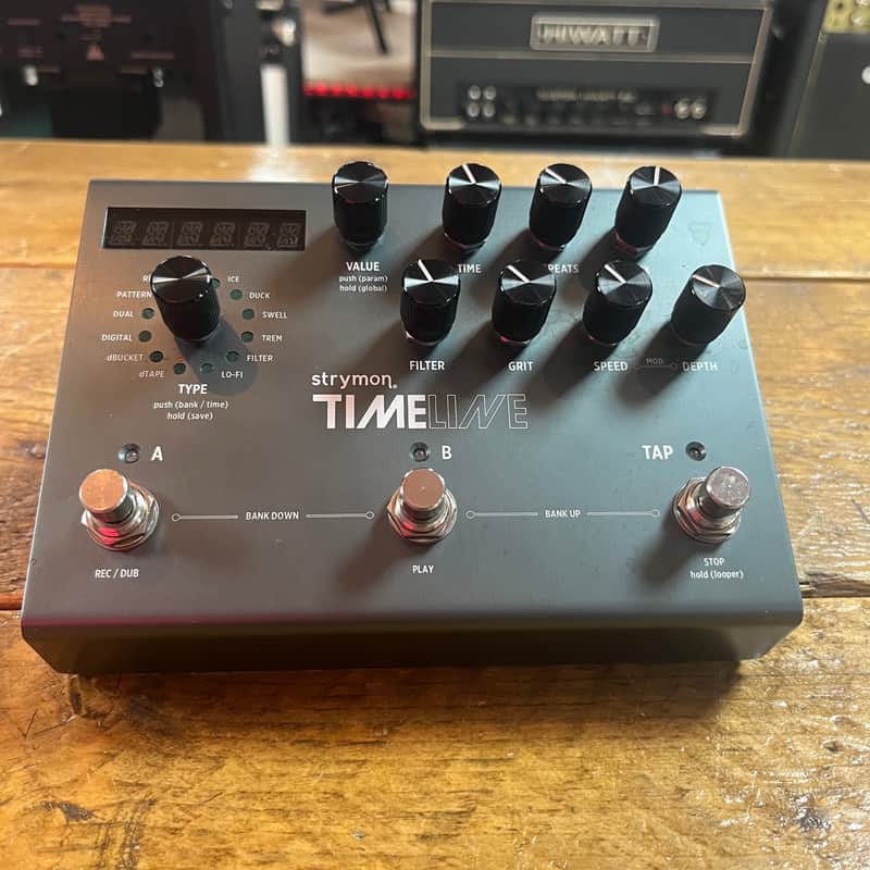 2022 Strymon TimeLine Delay Dark Gray