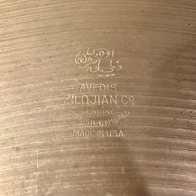 ๐๐ 50โs Zildjian 20โ crash-ride 1916 grams 1950s - Traditional vintage image 2