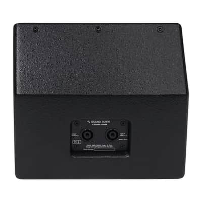 CARME-U8MB | 8" Coaxial Passive 2-way Pro PA DJ Stage Commercial Monitor Surface-Mount Speaker, Black, Live Sound, Bar, Church image 6