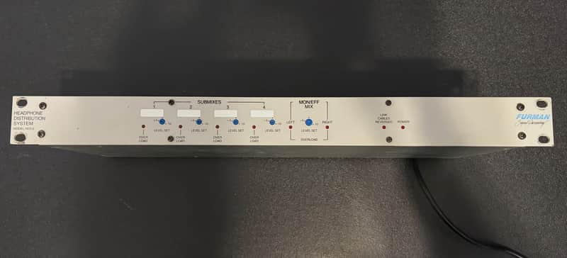 Furman HDS-6 + HDR-6 (x5) Headphone Distribution System image 1