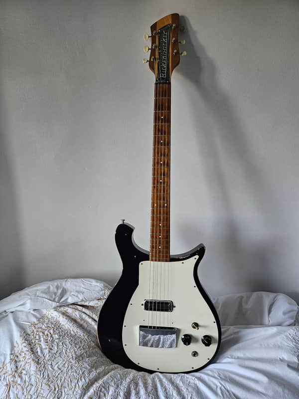 1958 Rickenbacker 425, slab body - Jetglo image 1