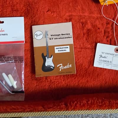1984 Fender ’57 Stratocaster American Vintage Reissue – Fullerton – OHSC, Tags & Paperwork image 15
